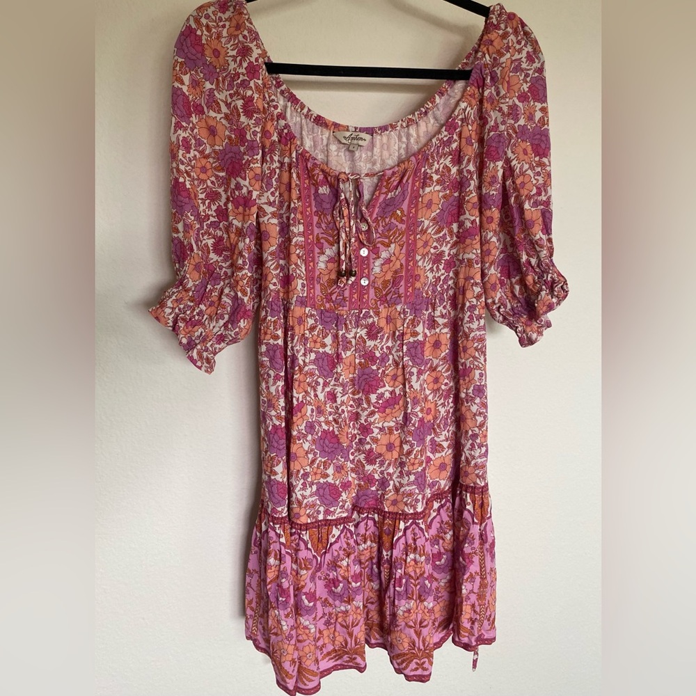 Arnhem Pink and Orange Floral Blouse